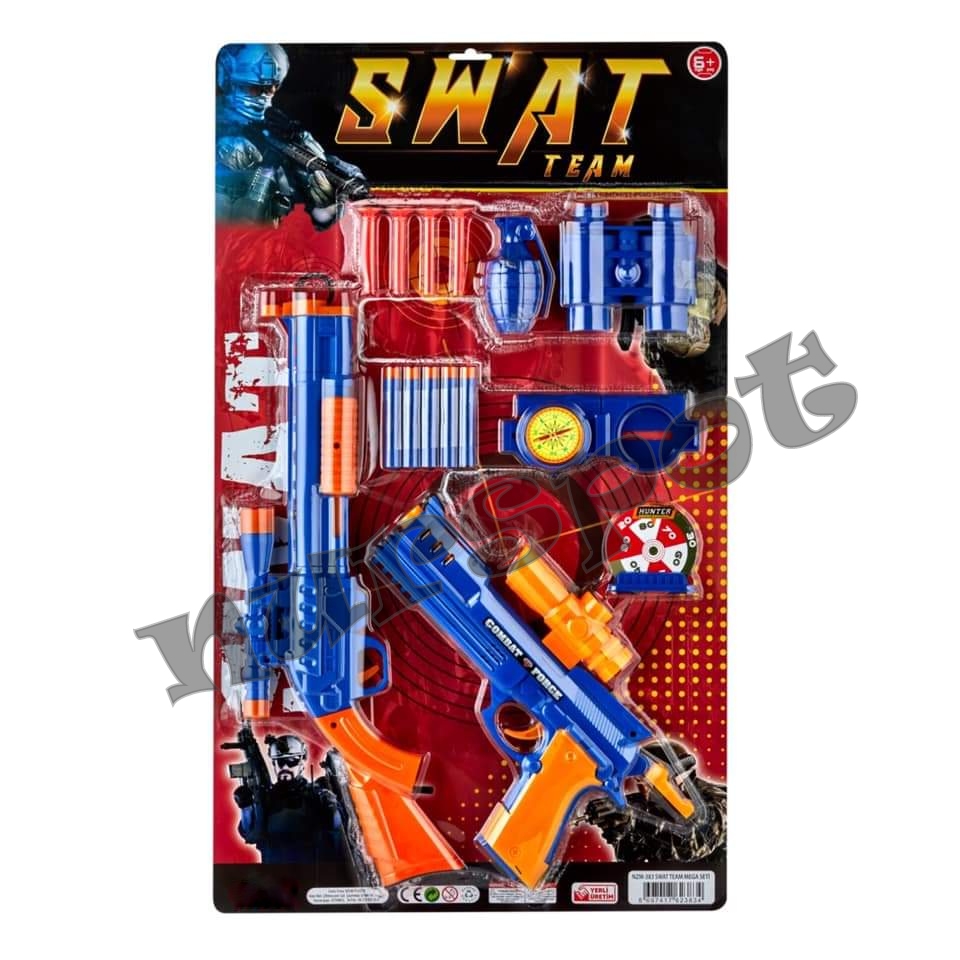 toptan oyuncak swat tim tabanca seti    383