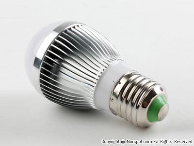 aluminyum sogutmali profesyonel led ampu 7 watt