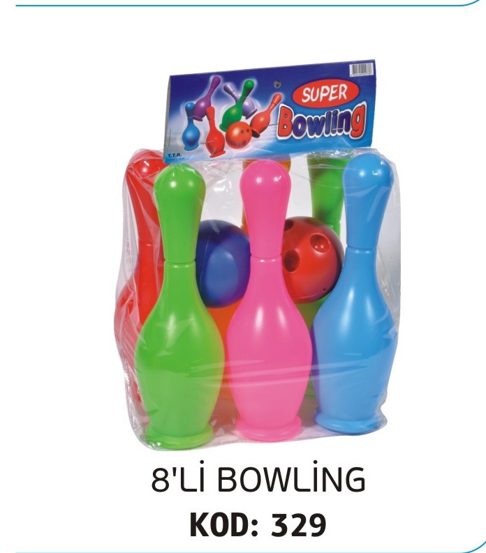 eğitici oyuncak bowling seti