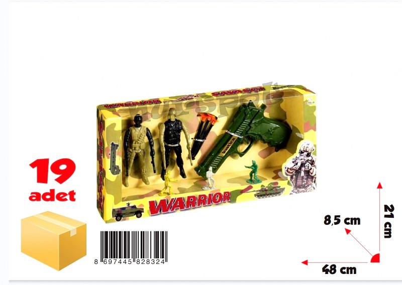 toptan oyuncak asker seti büyük 832