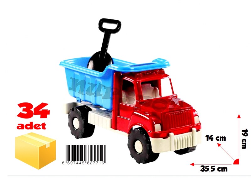 toptan oyuncak kamyon büyük damperli  771