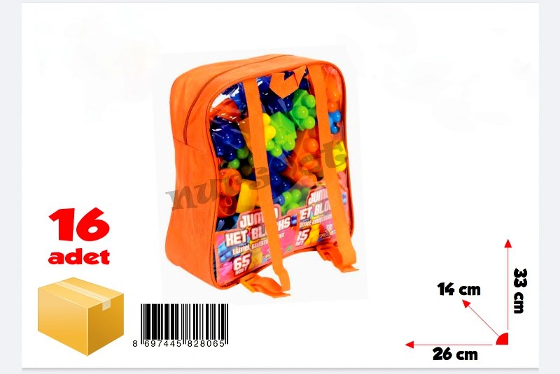 toptan oyuncak lego 65 parça iri model   806