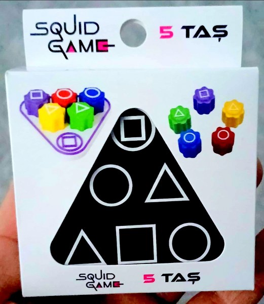 toptan squid game  beş taş oyunu