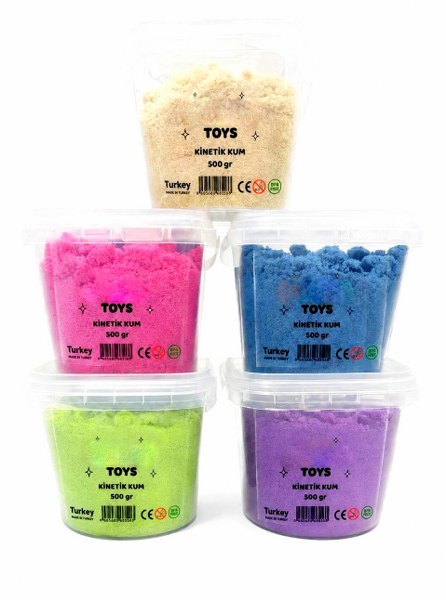 toptan kinetik kum 500 gr.