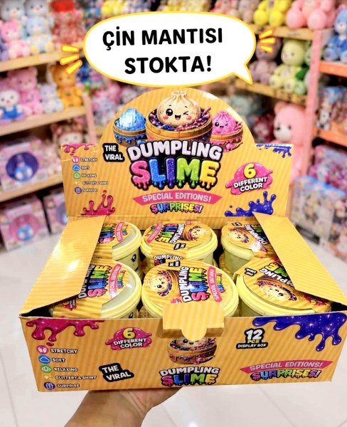 toptan çin mantısı slime  0851