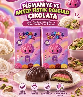 toptan çikolata çin mantısı standlı kutuda 45 gr