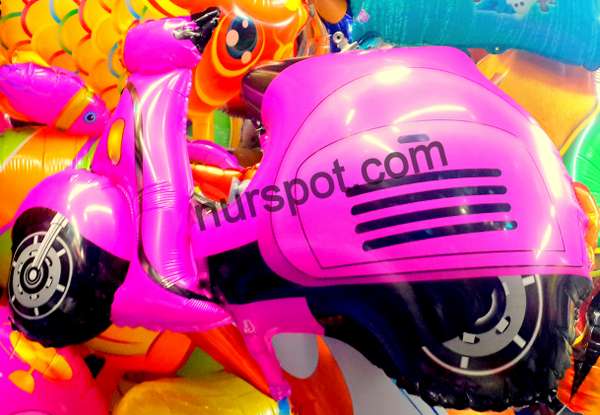 Folyo balon motorsiklet
