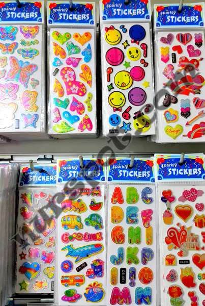 toptan sticker kabartmalı