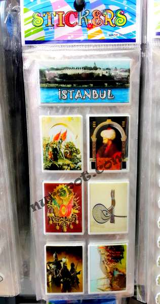 toptan sticker osmanlı baskılı