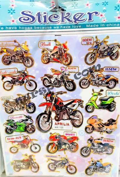 toptan sticker motorsiklet baskılı