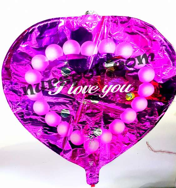toptan folyo balon ı love you