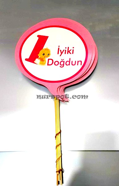toptan 1 yaş süsü temali