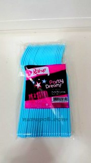 toptan plastik catal acik mavi renkli