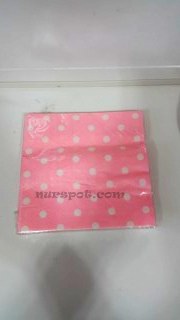 toptan pecete puantiyeli pembe renk