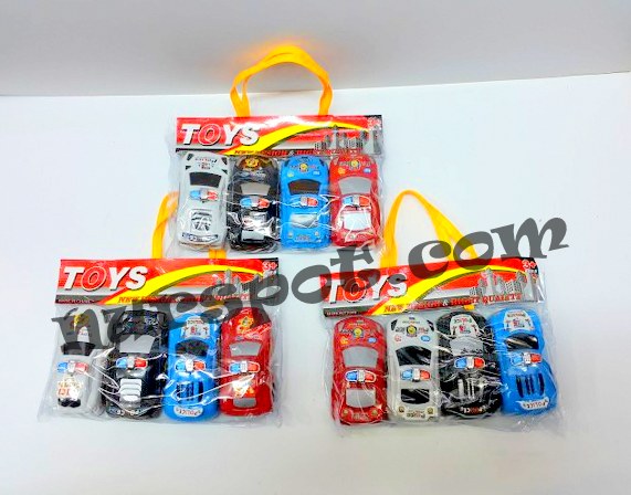 toptan oyuncak araba 4 lü kutuda     9172 