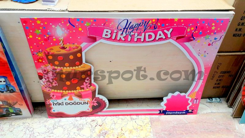 toptan ucuz fotograf çerçevesi happy birtday temali