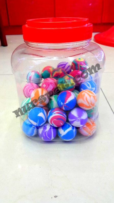 Toptan oyuncak zıp zıp top dalgalı desen
