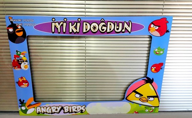 toptan süs doğum günü fotograf cercevesi