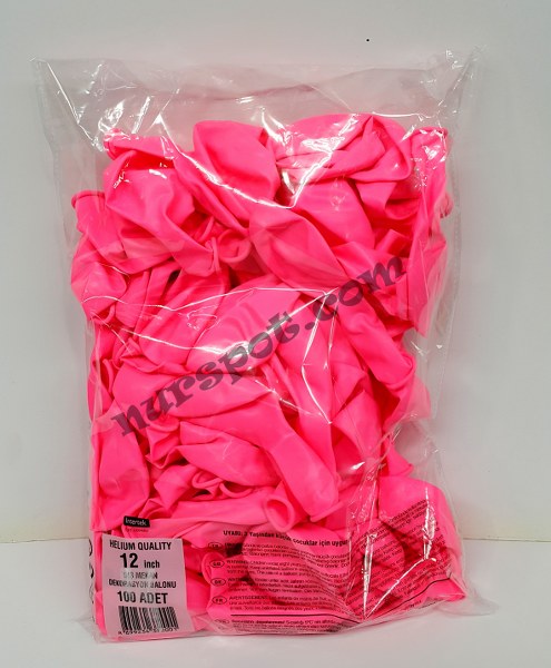 toptan dekorasyon balonu pembe renk
