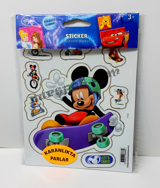 toptan lisanslı sticker miki mouse