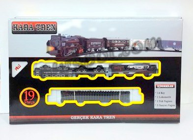 toptan oyuncak tren seti büyük 19 parça