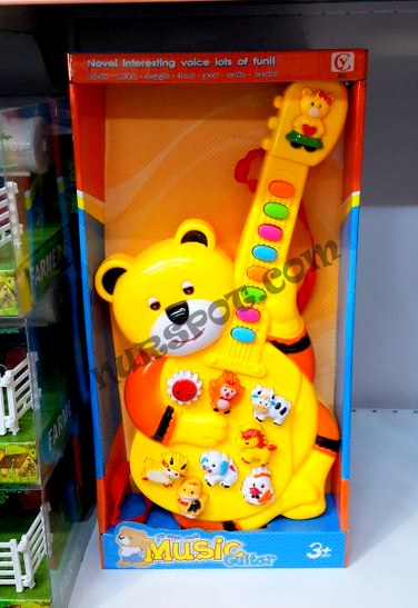 toptan eğitici oyuncak gitar pilli