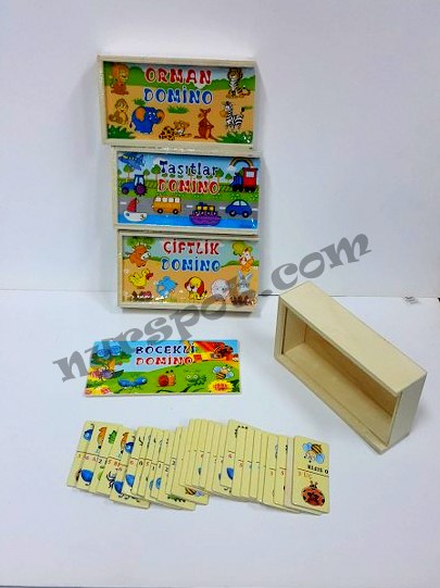 toptan eğitici oyuncak domino