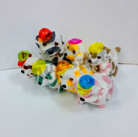 toptan oyuncak pilli köpek şapkalı