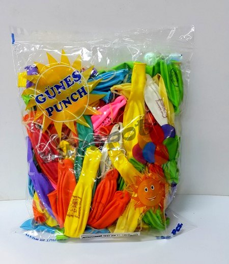 toptan balon punch lastikli baskılı gramajlı