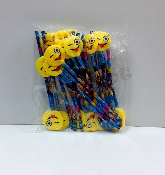 toptan kurşun kalem maskot gülen sürat