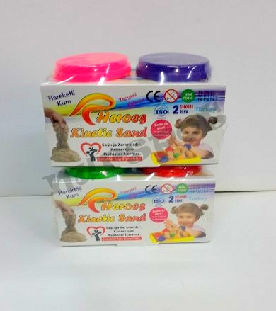 toptan kinetik kum 2 li paket  021