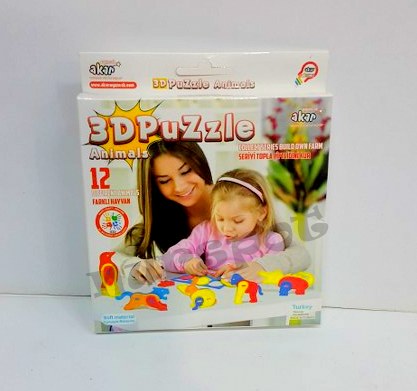 toptan eğitici oyuncak 3 boyutlu yapboz