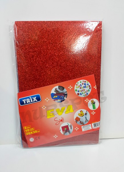 Toptan eva simli 2 mm 20*30 ebatlı 10 lu