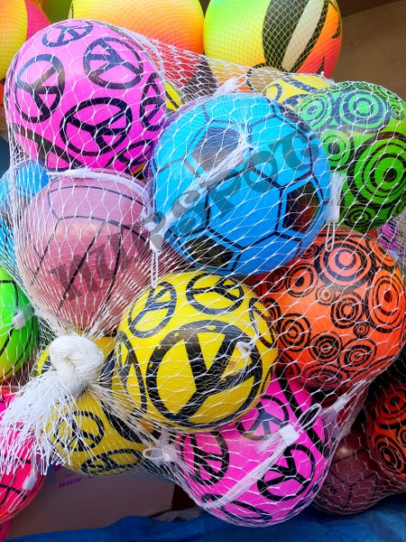 toptan plastik top mini baskılı
