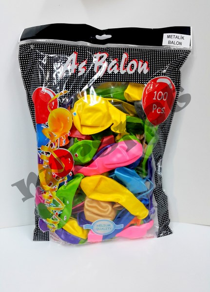 toptan balon metalik karma 