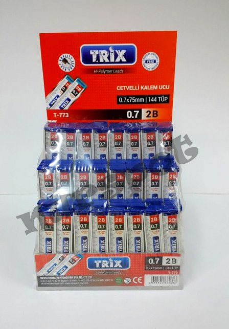 toptan cetvelli kalem uç kaliteli 75 mm 30 lu paket 144      773