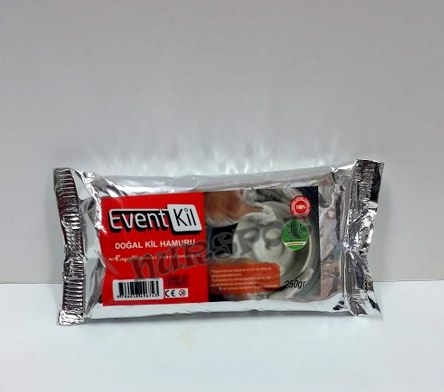 toptan kil hamuru 250 gr.