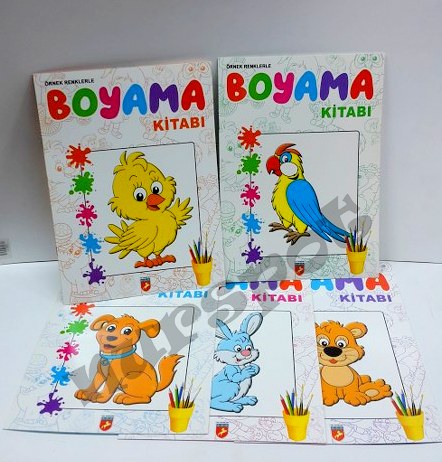 toptan boyama kitabı