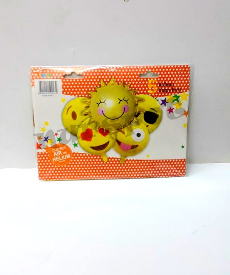 toptan folyo balon takımı smile model