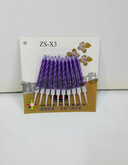 toptan süs mum burgulu ZS-X3