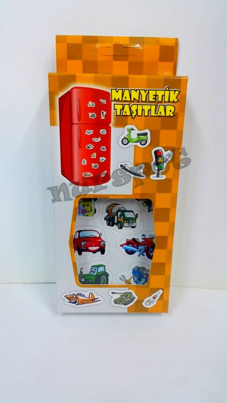 toptan eğitici manyetik taşıtlar 50 parça 