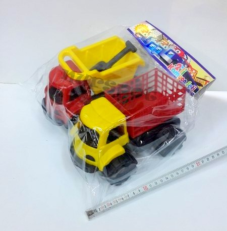 toptan oyuncak kamyon 2 li set  009