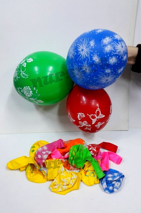 toptan karma baskılı balon 100 lü smr