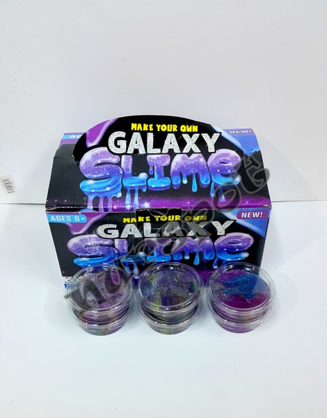 toptan slime gökkuşağı simli 30 lu kutu