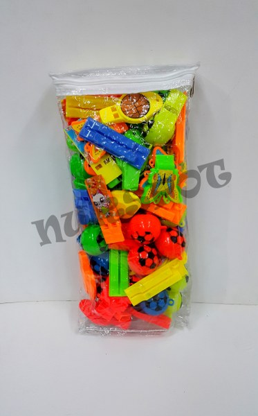 toptan plastik düdük karma paket 72 li