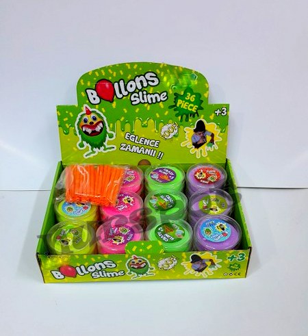 toptan baloncuk slıme 36 lı