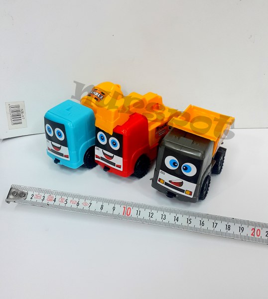 toptan oyuncak 3 lü takım mini kamyonlar ty 400