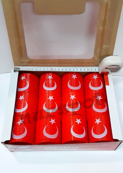 toptan stres yay akordiyon ay yıldız baskılı