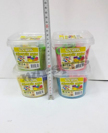 toptan kinetik kum kalıplı set 400 gr.