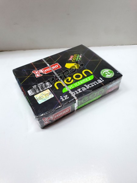 toptan mikro silgi neon 30 lu